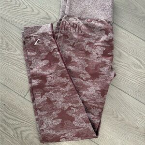 Gymshark Wild Berry Adapt Camo Seamless Leggings